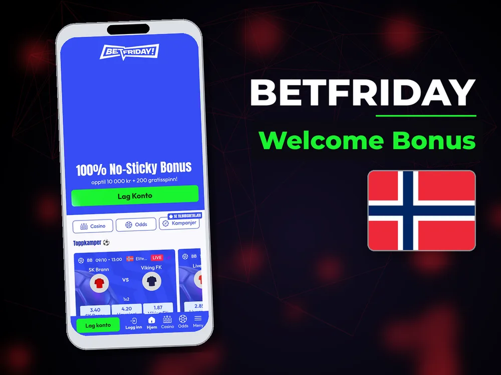 BetFriday - Welcome Bonus