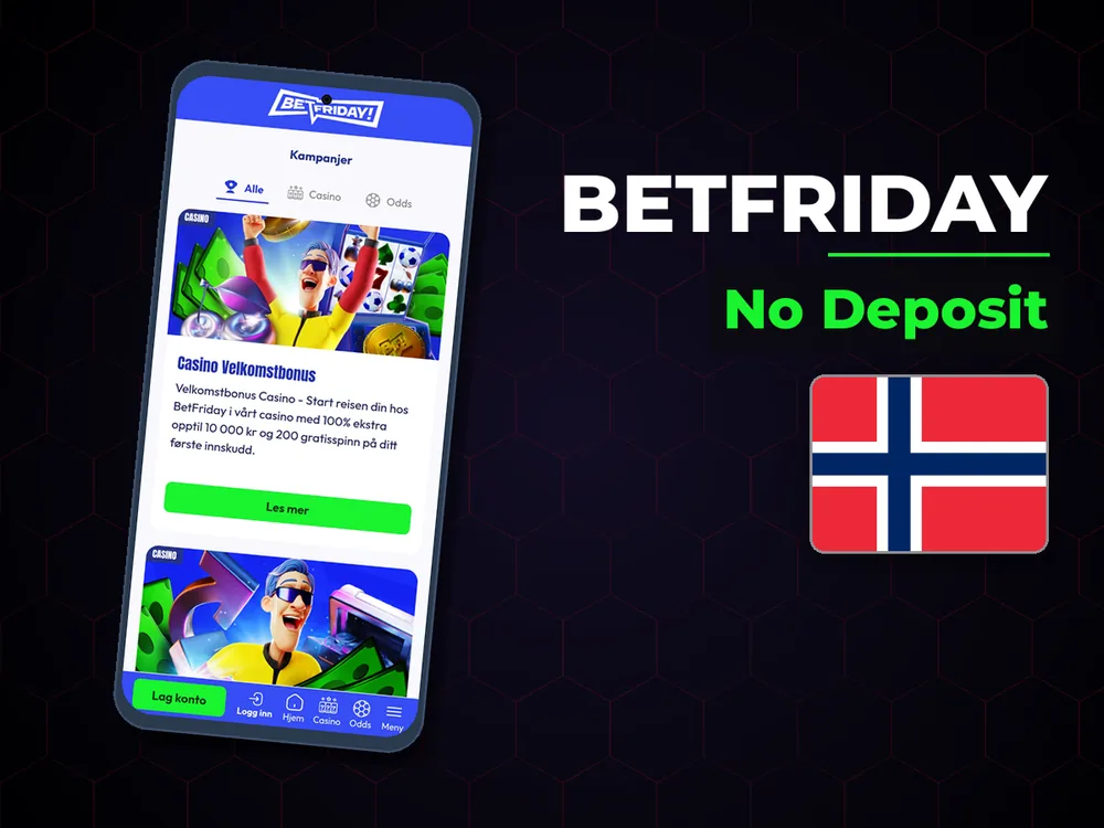 BetFriday - No Deposit